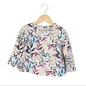 Zara Fern + Berry Top